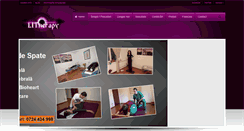Desktop Screenshot of litherapy.ro